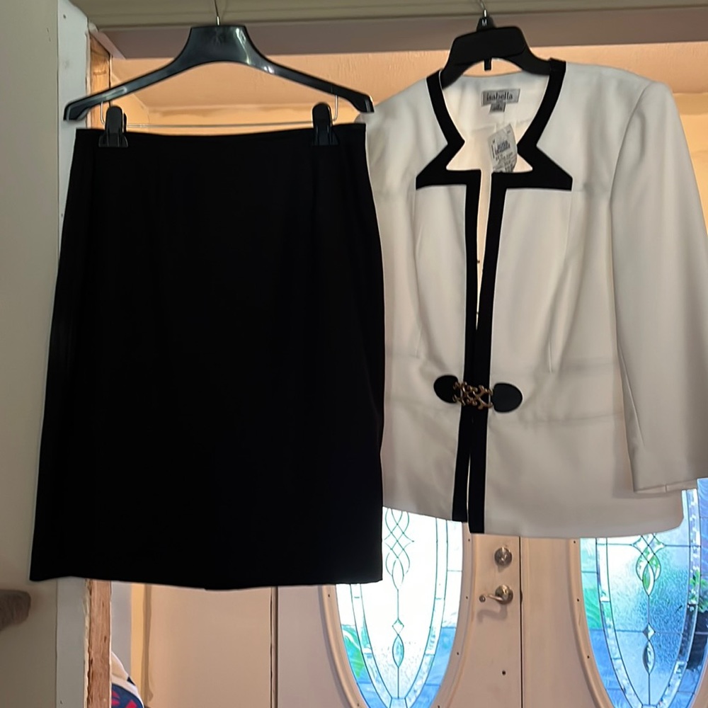 Ladies skirt and jacket set